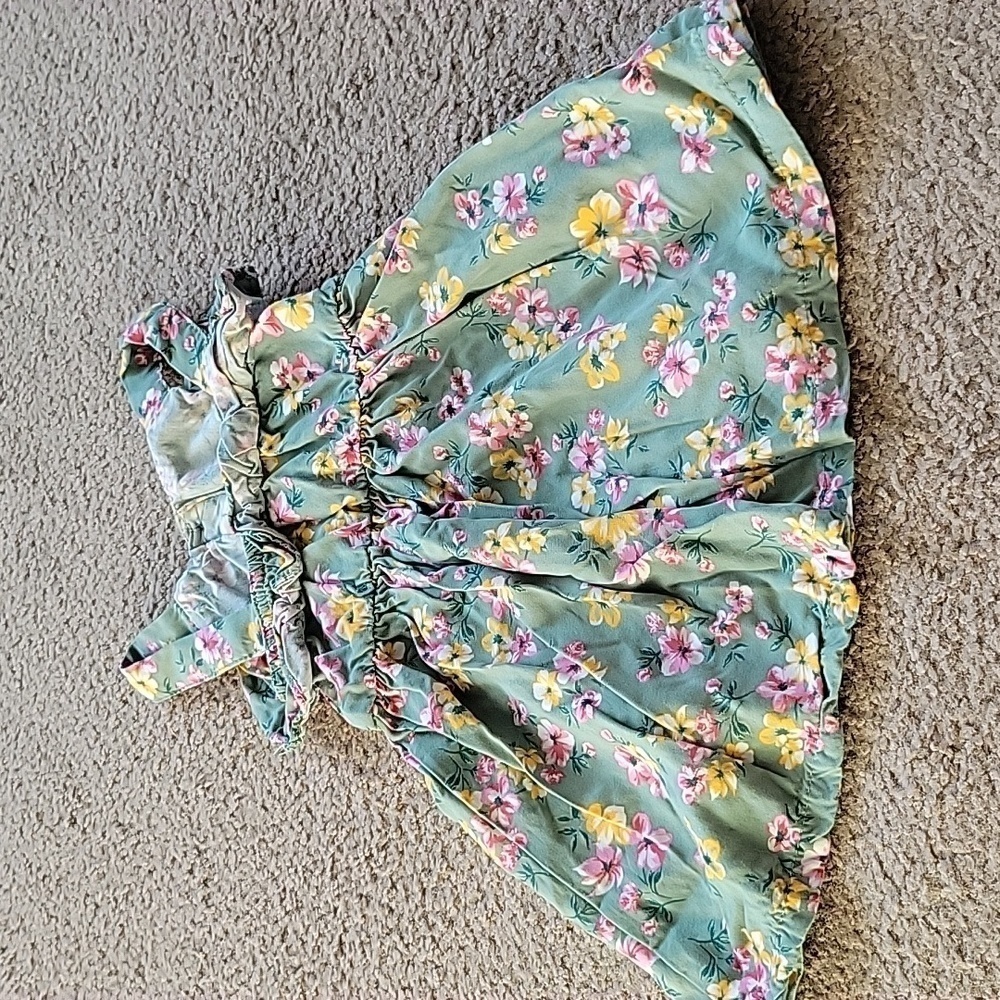 Little Lass Baby Girl's Floral Dress - Picture 5 of 7